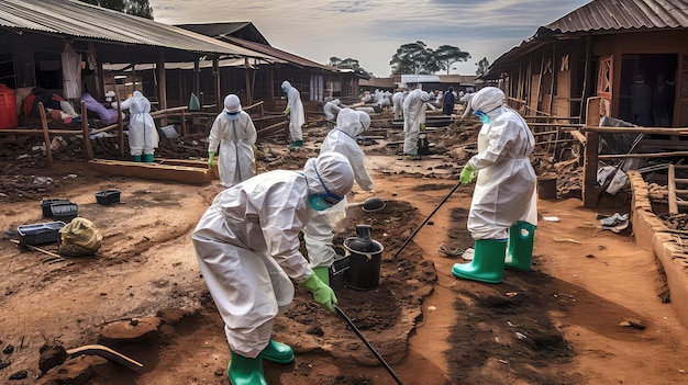 African Village Ebola Outbreak Medical Teams Respond