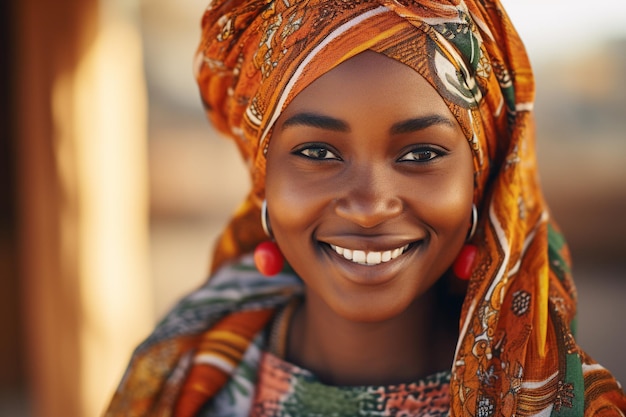 Photo african woman