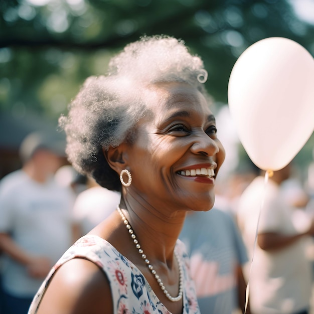 Photo african women juneteenth