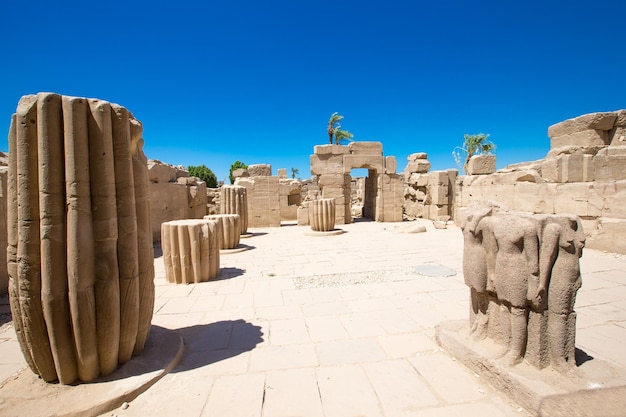 Afrika Egypte Luxor Karnak tempel