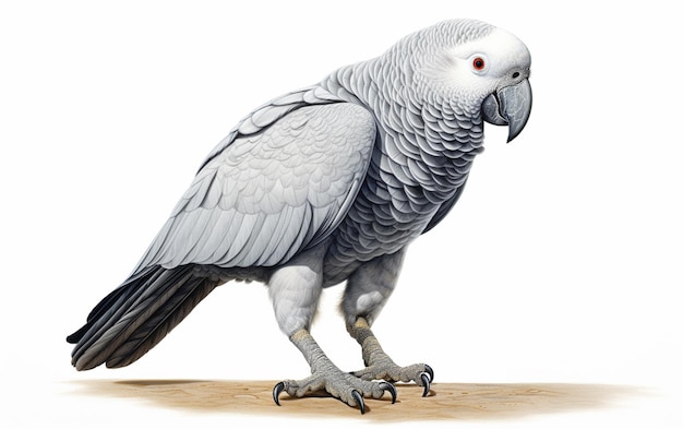 Afrikaanse grijze papegaai