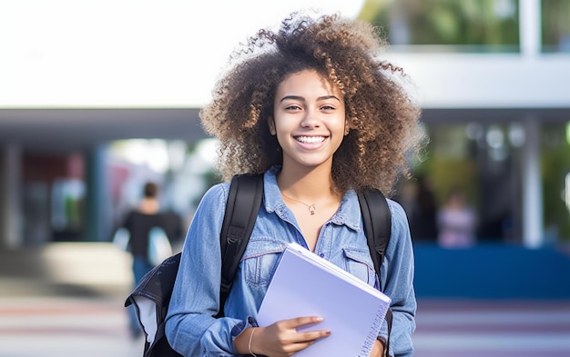 Afro-Amerikaanse universiteitsstudent