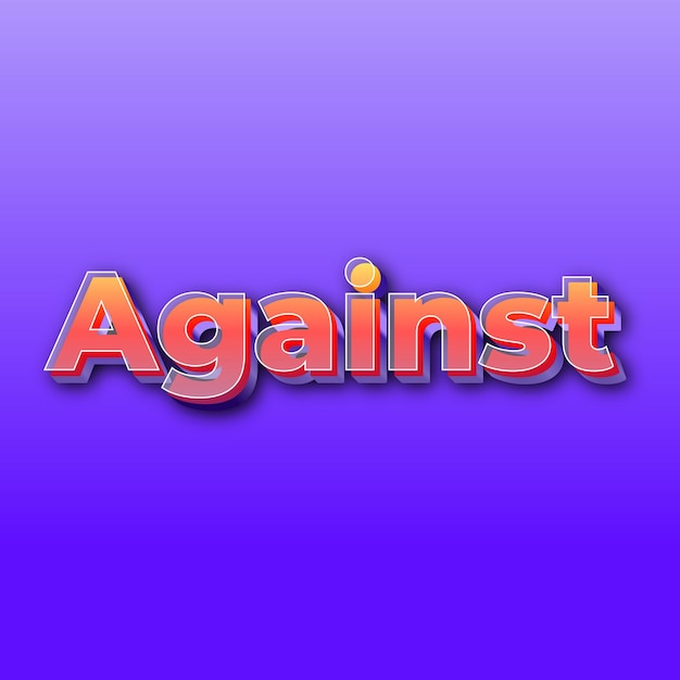 AgainstText-effect JPG-gradiënt paarse achtergrondkaartfoto