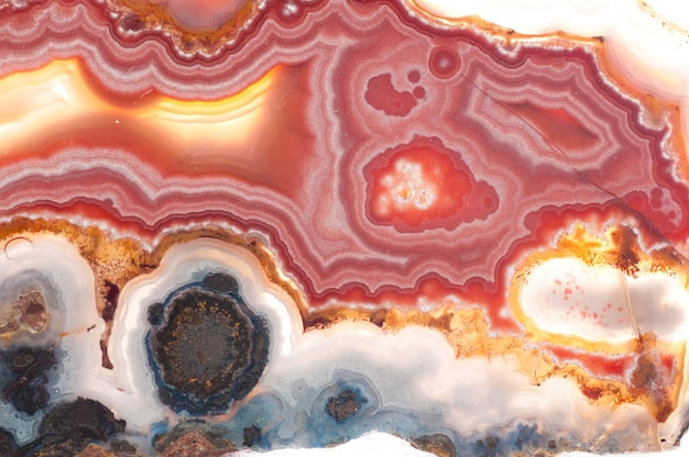 Agate mineral sample