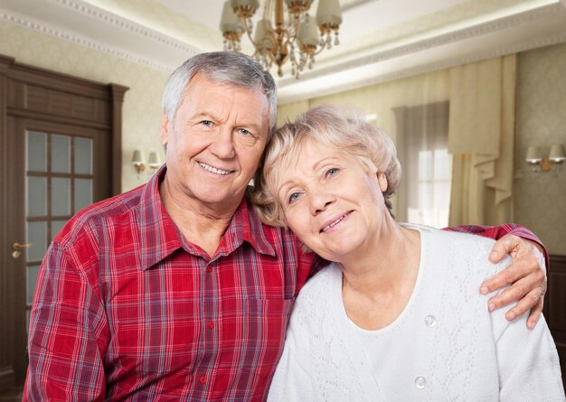 Photo age - loving couple