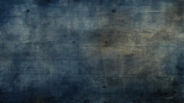 Photo aged blueprint paper background