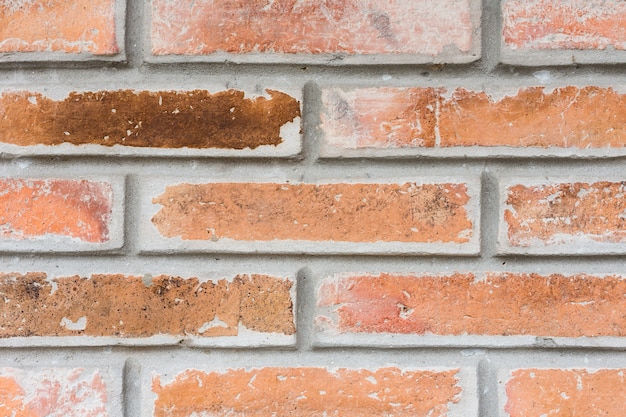 Aged brown brick wall texture