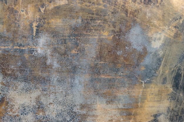 Aged cement plaster wall surface with abstract crack texture for background