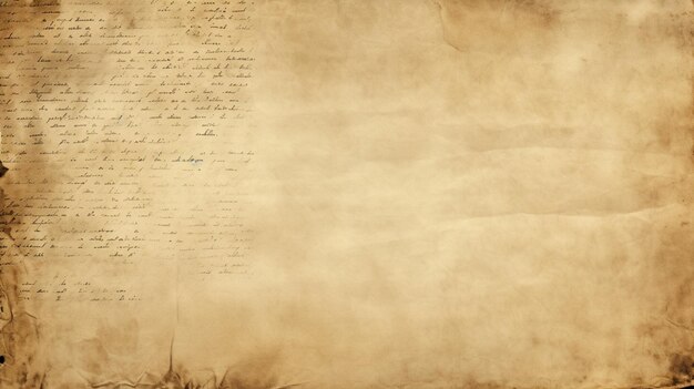 Aged Document Paper Background