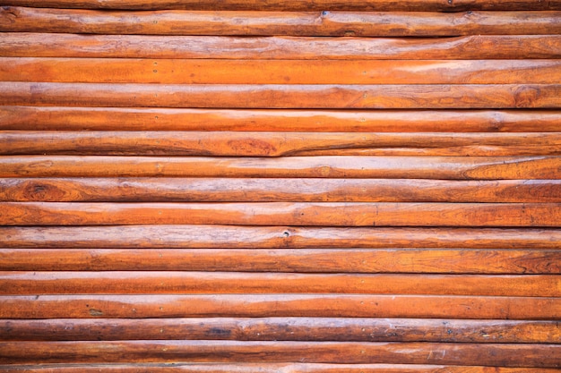 Aged rough brown textured wood for natural wooden fence