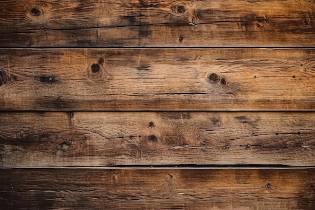 Aged rustic lively timber textured backdrop