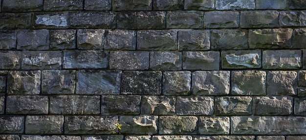 aged textured brick wall