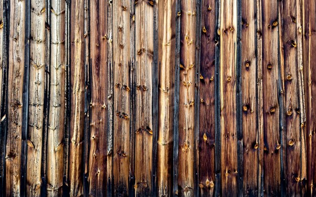 写真 高齢者の木製の壁テクスチャ ヴィンテージ建築クローズ アップ詳細水平背景高品質の写真