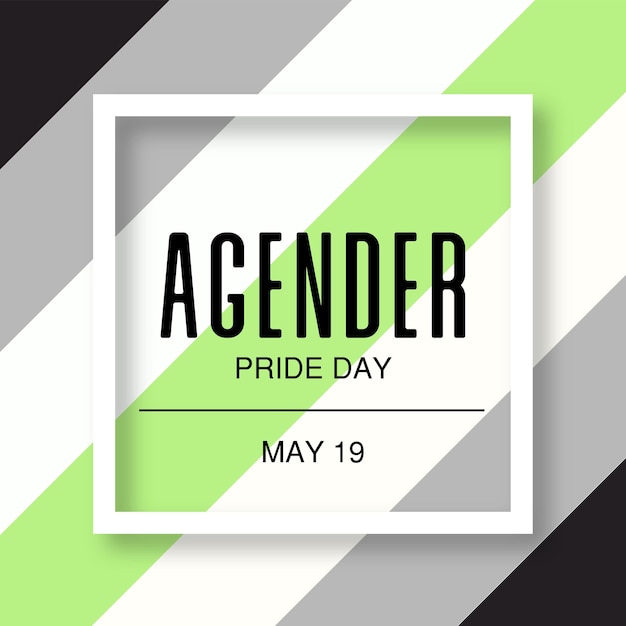 agender day may 19 rights lgbt pride month flag