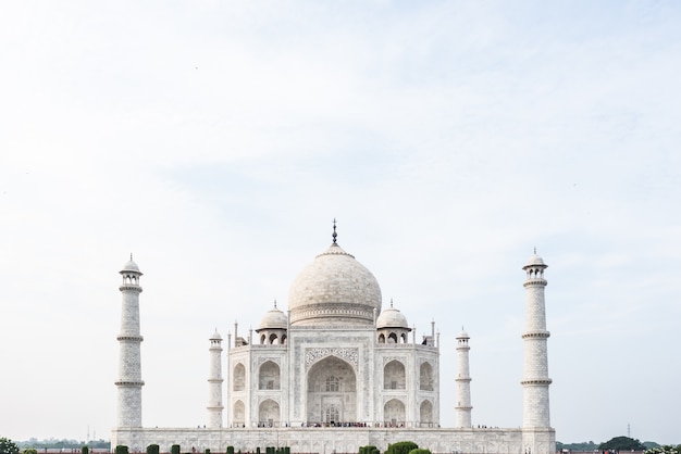 Photo agra city taj mahal india