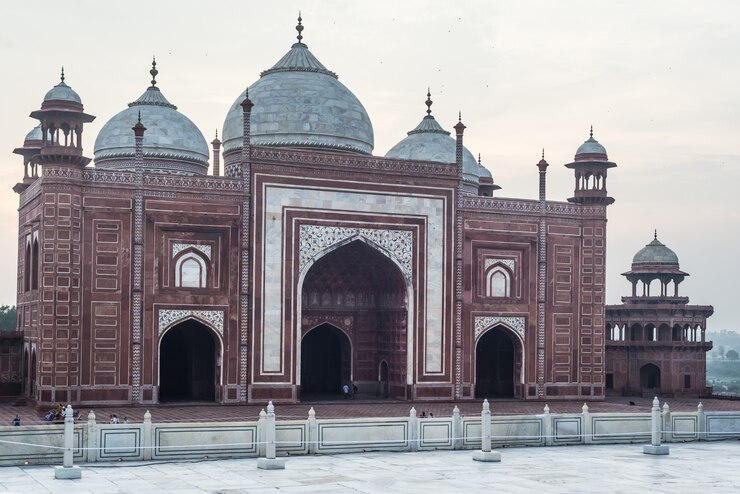 Agra-stad Taj Mahal India