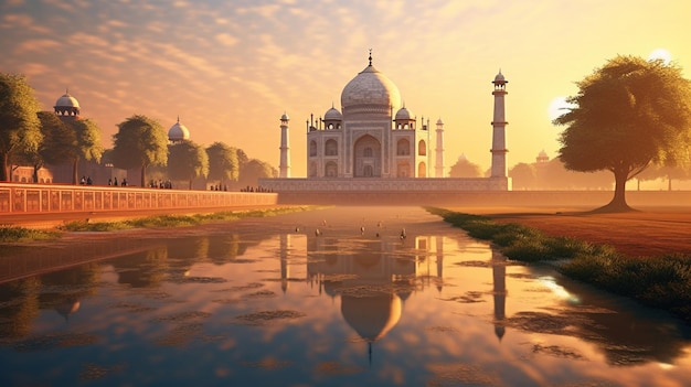 Photo agra tourism hd 8k wallpaper stock photographic image