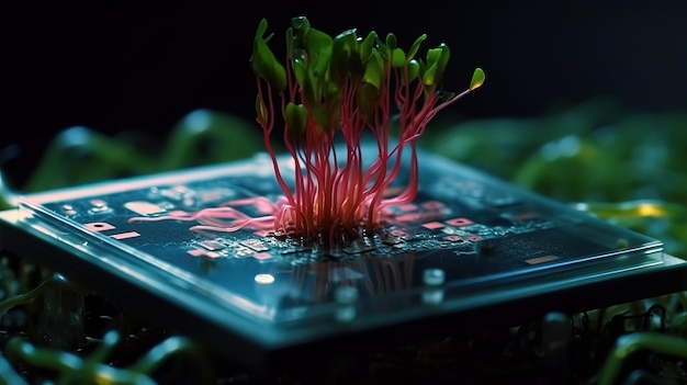 Agrarische technologieën voor het kweken van planten Generatieve Ai