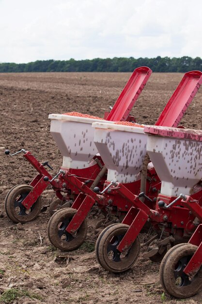 Photo the agricultural machinery