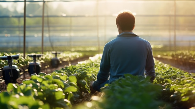 agricultural robots work in smart farms