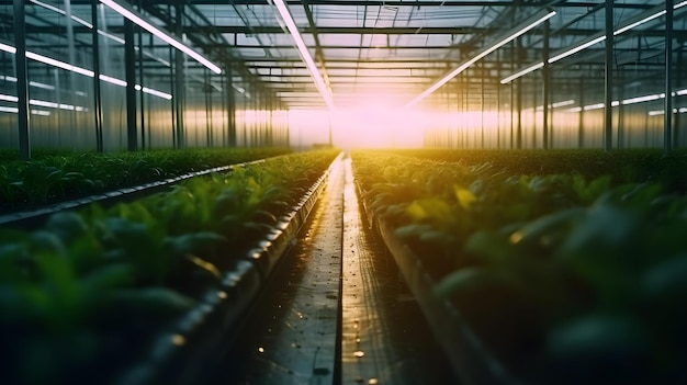 植物を育てる農業技術 生成ai技術