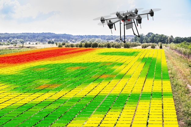 Agriculture Industry Farming Technology And Crops Monitoring