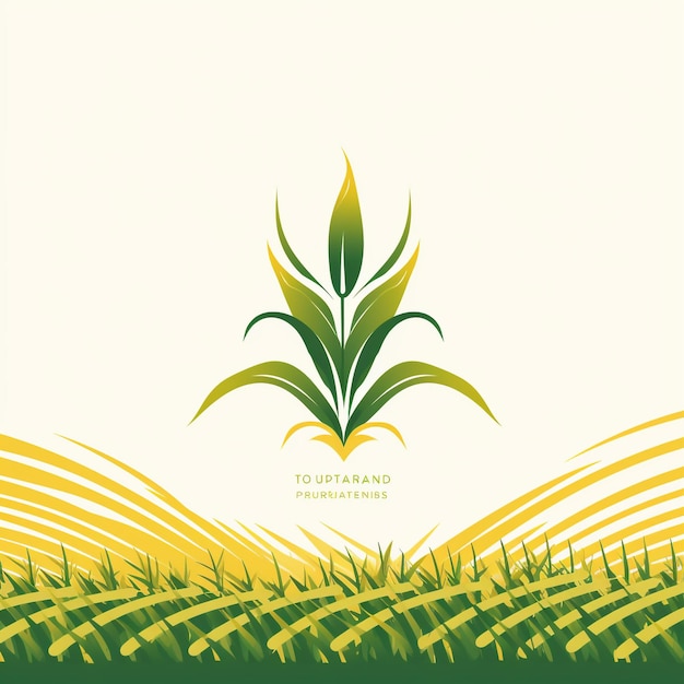 Agriculture logo template suitable for businesses