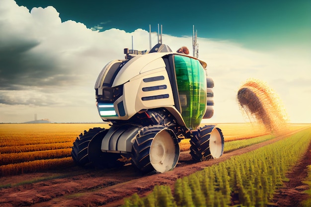 Agriculture robotic and autonomous car