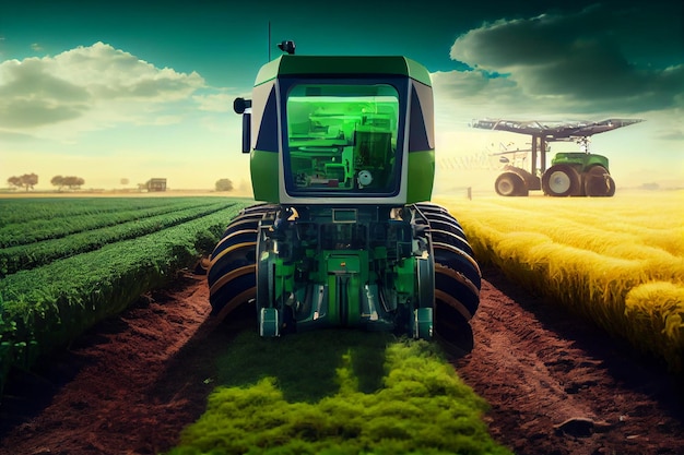 Agriculture robotic and autonomous car