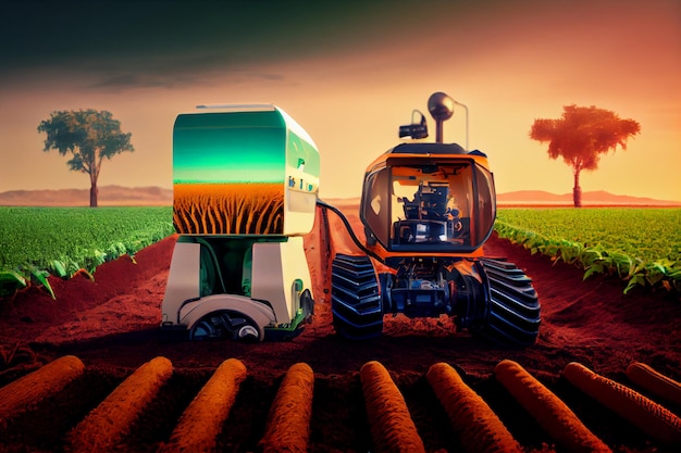 Agriculture robotic and autonomous car