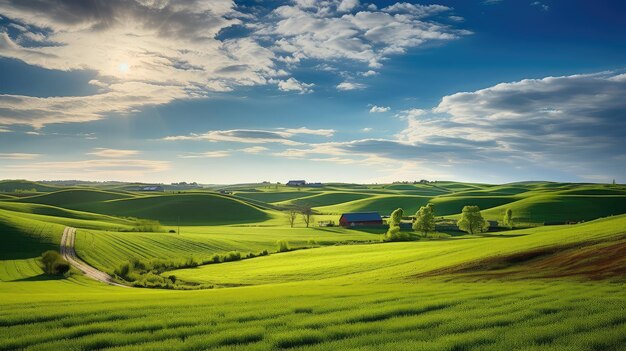 Foto agricoltura azienda agricola a rotazione