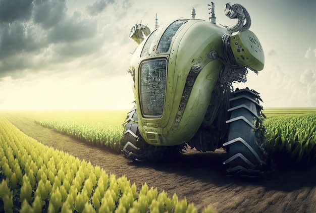 Agriculture technology for automated robotic farmers