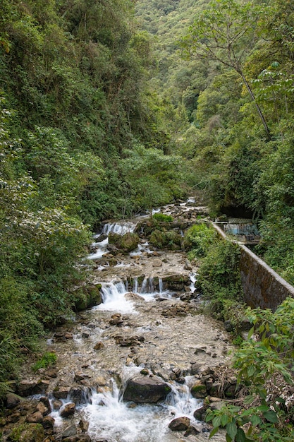 Aguas calientes-rivier