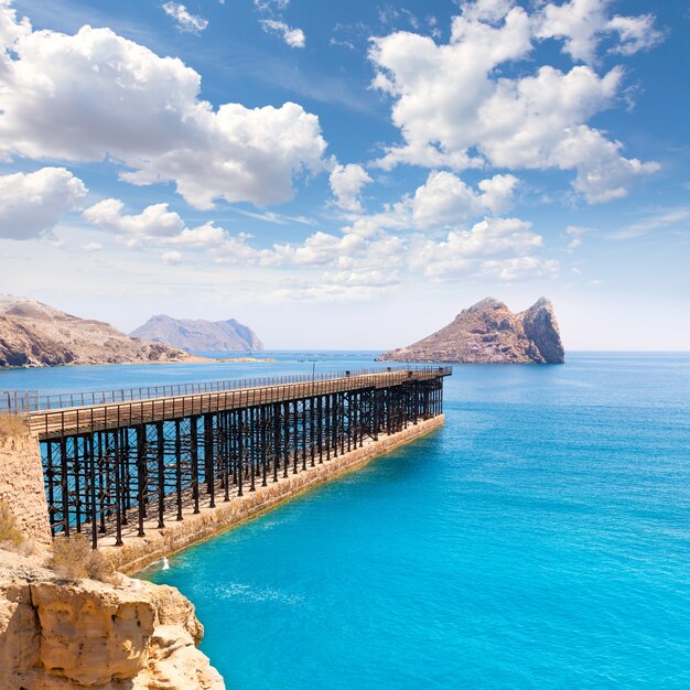 Photo aguilas embarcadero el hornillo pier murcia spain