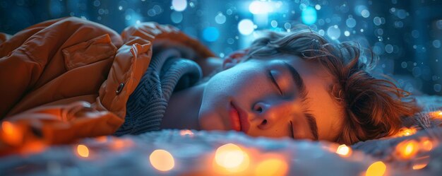 Ai Algorithms Analyzing Sleep Patterns Wallpaper