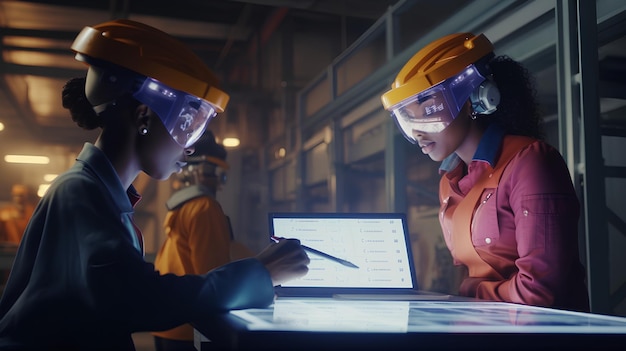 AI app supports female factory apprentices in factory