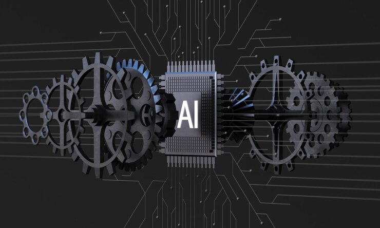 Photo ai artificial intelligence concept3d renderingconceptual image