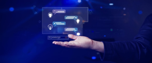 人工知能 (AI) ビッグデータ (Big Data) マシンラーニング (Machine Learning) ジェネレーティブ・AI (生成的人工知能)