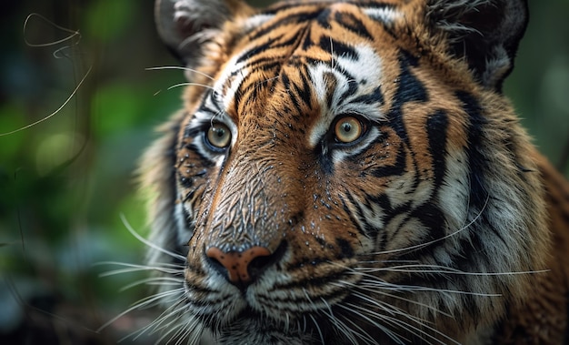 AI beschermt de meest waardevolle en bedreigde soorten van onze planeet Sumatraanse tijger Technologieën die in harmonie met de natuur werken en helpen om het evenwicht van de ecosystemen van onze planeet te behouden Generatieve AI