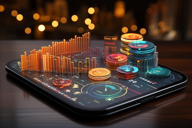 premium-photo-ai-driven-credit-scoring-systems-analyzing-financial-data