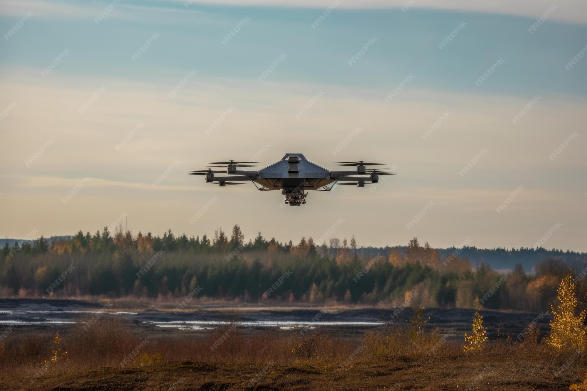 Ai drone performing aerial surveillance created with ... Circuit Diagram