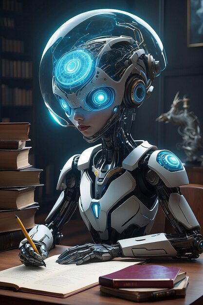 AI Enhanced Creative Writing Crafting Literary Gems in Futuristic Literature Classes