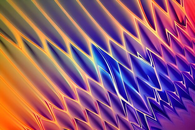 Ai generated abstract gradient wavy pattern background