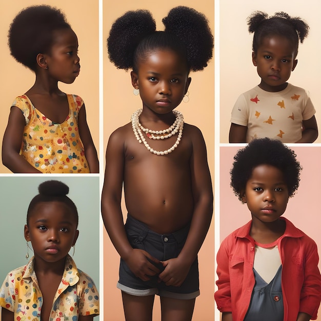 AI Generated African Girls