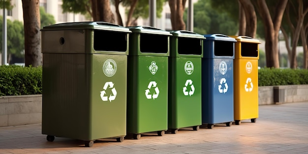 AI 生成 AI 生成 エコ エコロジー ゴミ リサイクル ゴミ 廃棄物 プラスチック フリー ネイチャー ケア バイブ グラフィック アート