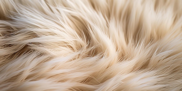 AI Generated AI Generative 毛皮 ふわふわした質感のパターン 材料 装飾の背景