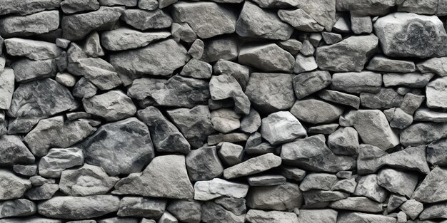 AI Generated AI Generative Grey stone rock marble brick block texture pattern abstract