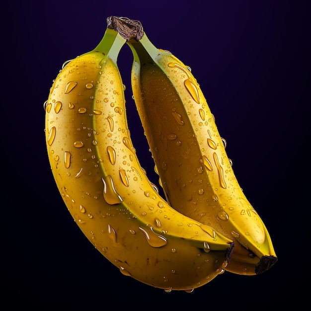 AI Generated Banana Art