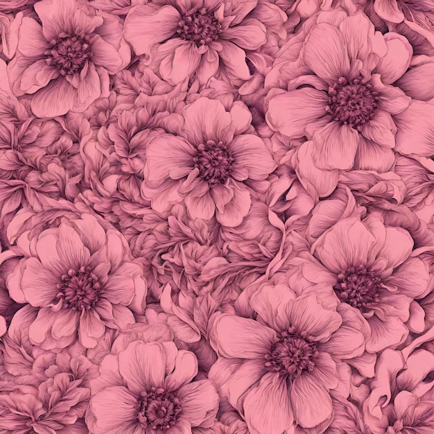 Photo ai generated beautiful flower wallpaper