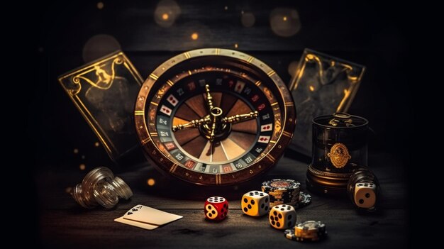 AI generated casino game roulette